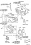 Diagram TIMING GEAR COVER & REAR END PLATE for your 1991 TOYOTA PREVIA