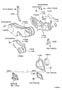 Diagram TIMING GEAR COVER & REAR END PLATE for your 2017 TOYOTA PRIUS