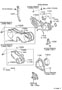 Diagram TIMING GEAR COVER & REAR END PLATE for your 2017 TOYOTA PRIUS