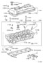 Diagram CYLINDER HEAD for your 2011 TOYOTA TUNDRA Base Extended Cab Pickup Fleetside