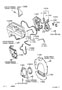 Diagram TIMING GEAR COVER & REAR END PLATE for your 1991 TOYOTA PREVIA