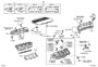 Diagram CYLINDER HEAD for your 2009 TOYOTA FJ CRUISER 4000CC 24-VALVE DOHC EFI, MANUAL