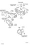 Diagram TIMING GEAR COVER & REAR END PLATE for your 1991 TOYOTA PREVIA