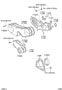 Diagram TIMING GEAR COVER & REAR END PLATE for your 2008 TOYOTA TUNDRA