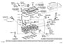 Diagram CYLINDER HEAD for your 1971 TOYOTA