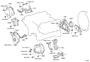 TIMING GEAR COVER & REAR END PLATE Diagram