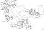 TIMING GEAR COVER & REAR END PLATE Diagram