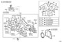 Diagram TIMING GEAR COVER & REAR END PLATE for your 2004 TOYOTA 4RUNNER