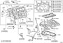 Diagram CYLINDER BLOCK for your 2013 TOYOTA TUNDRA Base Standard Cab Pickup Fleetside 4.0L  RWD