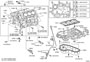 Diagram CYLINDER BLOCK for your 2002 TOYOTA CAMRY LE 2400CC 16-VALVE DOHC EFI, MANUAL , 5-SPEED