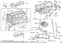 Diagram CYLINDER BLOCK for your 2007 TOYOTA CAMRY XLE 2500CC 16-VALVE DOHC EFI, AUTOMATIC  6-SPEED