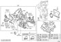 TIMING GEAR COVER & REAR END PLATE Diagram