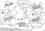 Diagram CYLINDER HEAD for your 2013 TOYOTA CAMRY L Sedan