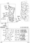 Diagram TIMING GEAR COVER & REAR END PLATE for your 2014 TOYOTA CAMRY SE Sport Sedan