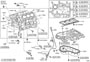 Diagram CYLINDER BLOCK for your 2013 TOYOTA TUNDRA Base Standard Cab Pickup Fleetside 4.0L  RWD