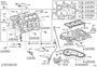 Diagram CYLINDER BLOCK for your 2013 TOYOTA TUNDRA Base Standard Cab Pickup Fleetside 4.0L  RWD