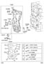 Diagram TIMING GEAR COVER & REAR END PLATE for your 2017 TOYOTA CAMRY Hybrid LE Sedan