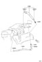 Diagram VENTILATION HOSE for your 2002 TOYOTA CAMRY LE 2400CC 16-VALVE DOHC EFI, MANUAL , 5-SPEED