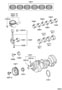 Diagram CRANKSHAFT & PISTON for your 2014 TOYOTA TUNDRA SR Extended Cab Pickup Fleetside 4.0L  4WD