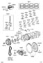 CRANKSHAFT & PISTON Diagram