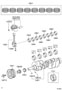 Diagram CRANKSHAFT & PISTON for your 2007 TOYOTA CAMRY XLE 2500CC 16-VALVE DOHC EFI, AUTOMATIC  6-SPEED