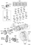 Diagram CRANKSHAFT & PISTON for your 2013 TOYOTA CAMRY Hybrid LE Sedan