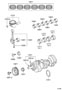 Diagram CRANKSHAFT & PISTON for your 2014 TOYOTA SIENNA