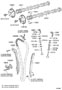 Diagram CAMSHAFT & VALVE for your 2009 TOYOTA VENZA