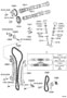 Diagram CAMSHAFT & VALVE for your 2014 TOYOTA HIGHLANDER LIMITED