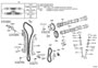 Diagram CAMSHAFT & VALVE for your 2009 TOYOTA YARIS