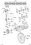 Diagram CRANKSHAFT & PISTON for your 2010 TOYOTA HIGHLANDER STANDARD