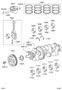 Diagram CRANKSHAFT & PISTON for your 2017 TOYOTA CAMRY LE Sedan