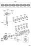 Image of Engine Crankshaft Main Bearing image for your 2011 TOYOTA CAMRY Base Sedan