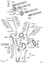 Diagram CAMSHAFT & VALVE for your 2013 TOYOTA TACOMA Base Extended Cab Pickup Fleetside 4.0L M/T RWD