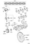 Diagram CRANKSHAFT & PISTON for your 2010 TOYOTA HIGHLANDER LIMITED