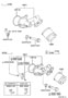 Image of Bracket Assembly, Oil FI. image for your 1994 TOYOTA CAMRY SEDAN, LE