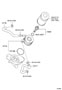 Diagram ENGINE OIL COOLER for your 2013 TOYOTA Prius Plug-In