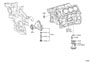 Diagram ENGINE OIL PUMP for your 2005 TOYOTA 4RUNNER SR-5