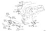 Diagram ENGINE OIL COOLER for your 2021 TOYOTA LAND CRUISER Base