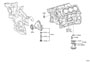 Diagram ENGINE OIL PUMP for your 2013 TOYOTA Prius Plug-In