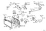 Diagram RADIATOR & WATER OUTLET for your 2021 TOYOTA SIENNA