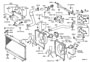 Diagram RADIATOR & WATER OUTLET for your 2014 TOYOTA Prius Plug-In