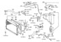 Diagram RADIATOR & WATER OUTLET for your 2007 TOYOTA AVALON