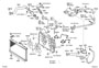 Diagram RADIATOR & WATER OUTLET for your 1999 TOYOTA CELICA