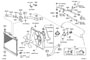 Diagram RADIATOR & WATER OUTLET for your 2003 TOYOTA COROLLA SEDAN, CE