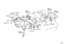 Diagram RADIATOR & WATER OUTLET for your 2021 TOYOTA SIENNA