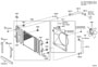 Diagram RADIATOR & WATER OUTLET for your 2002 TOYOTA CAMRY LE