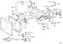 Diagram RADIATOR & WATER OUTLET for your 2021 TOYOTA SIENNA