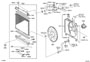 Diagram RADIATOR & WATER OUTLET for your 2008 TOYOTA CAMRY