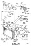 Diagram RADIATOR & WATER OUTLET for your 1980 TOYOTA PICKUP
